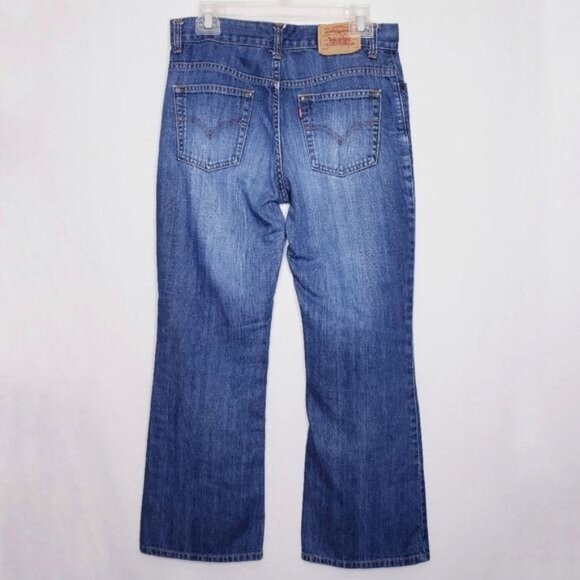 Levi's Vintage 515 High Rise Waist Bootcut Cotton Jeans 90s Y2K Women's Size 10 - Picture 4 of 9